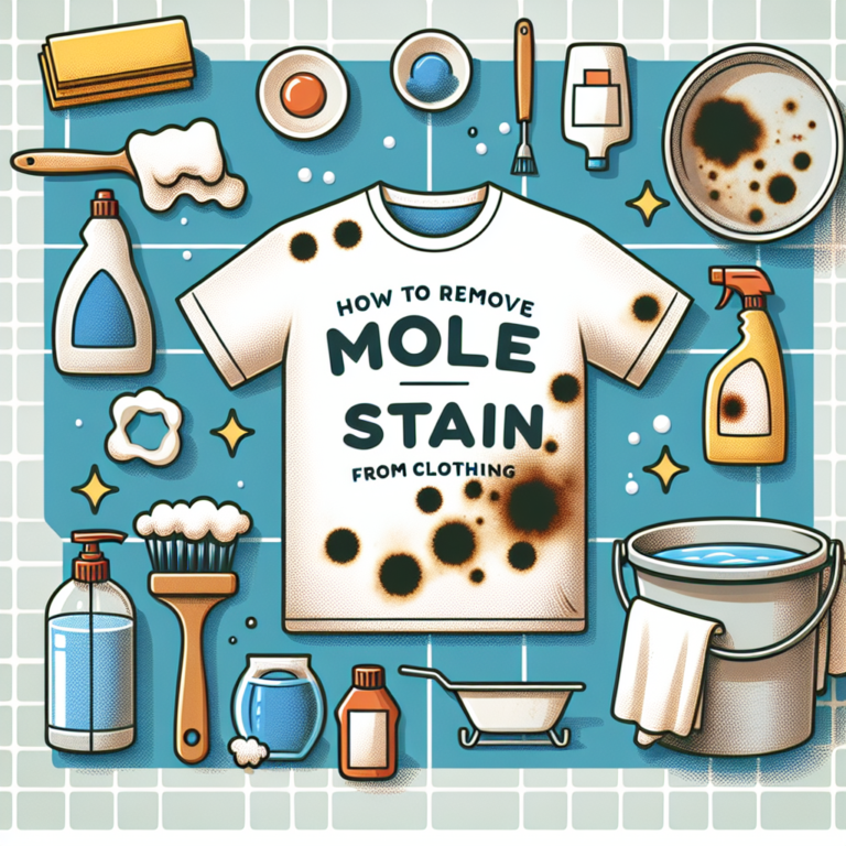 como quitar mancha de mole en ropa