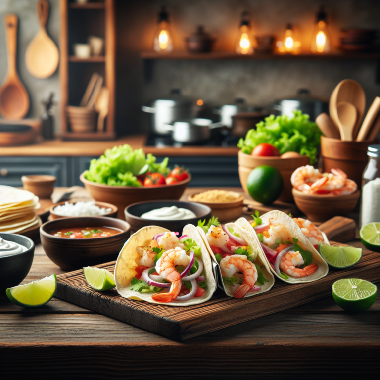 como se preparan los tacos de camaron