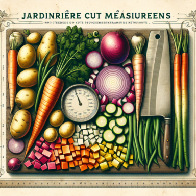 Receta de Corte Jardinera: Medidas Perfectas para el Éxito en tu Jardín