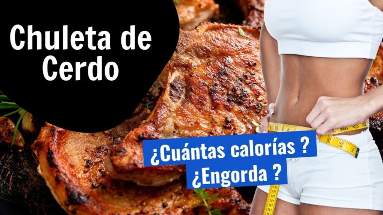 Calor&iacute;as en la Chuleta de Cerdo: Lo Que Debes Saber