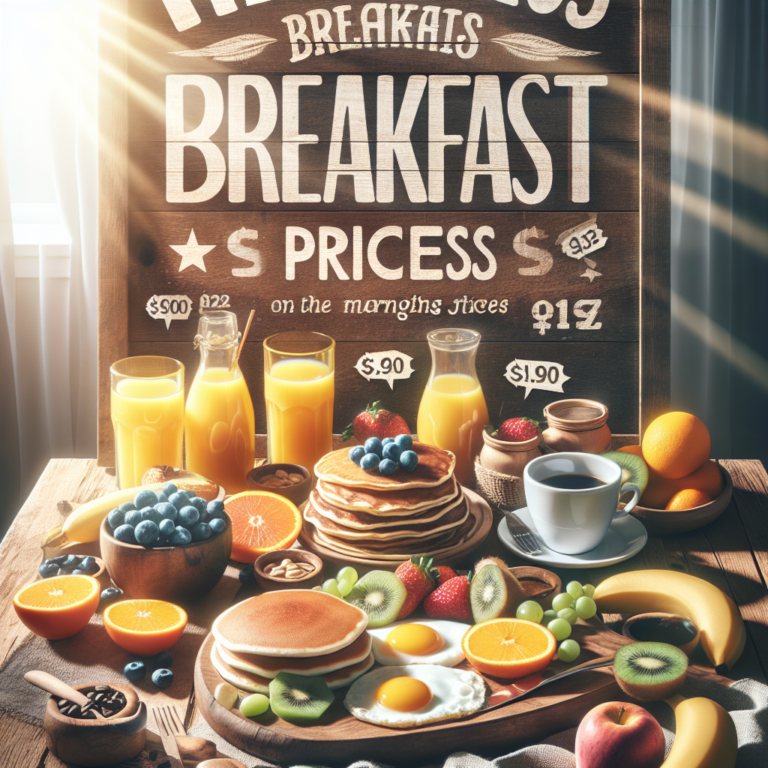 Deliciosos Desayunos El Portón: Precios y Recetas Imperdibles
