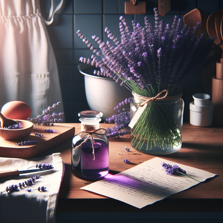 Receta Fácil de Esencia de Lavanda Comestible: Sabor y Aromas Naturales
