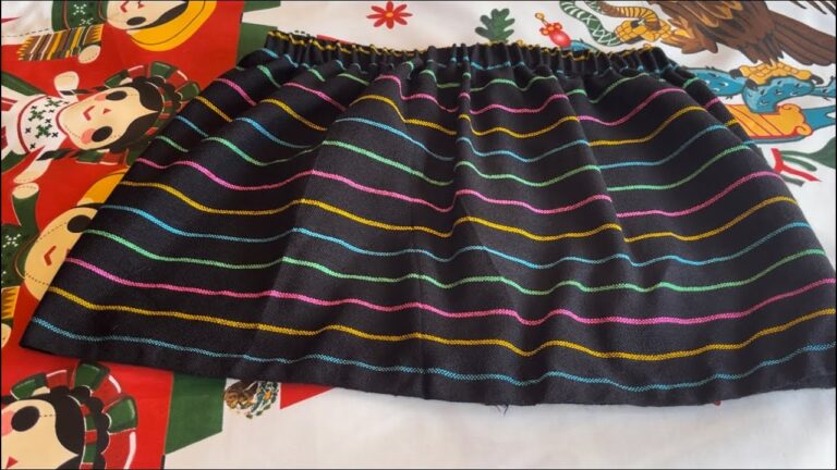 Gu&iacute;a Pr&aacute;ctica para Hacer una Falda Mexicana