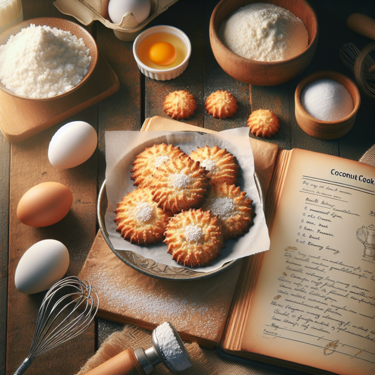 Deliciosas Galletas de Coco Marinela: Receta Casera F&aacute;cil y R&aacute;pida