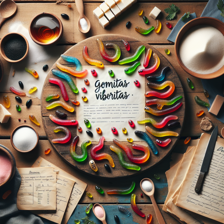 Deliciosas Gomitas Viboritas: Receta Fácil y Rápida para Endulzar tu Día