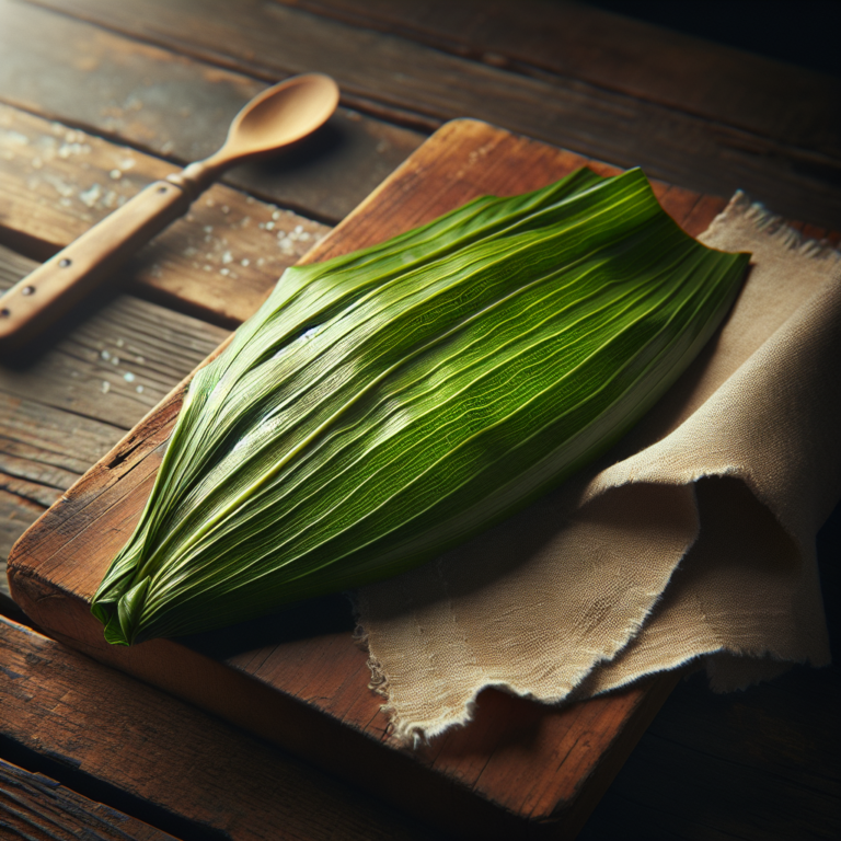 hoja de tamal verde
