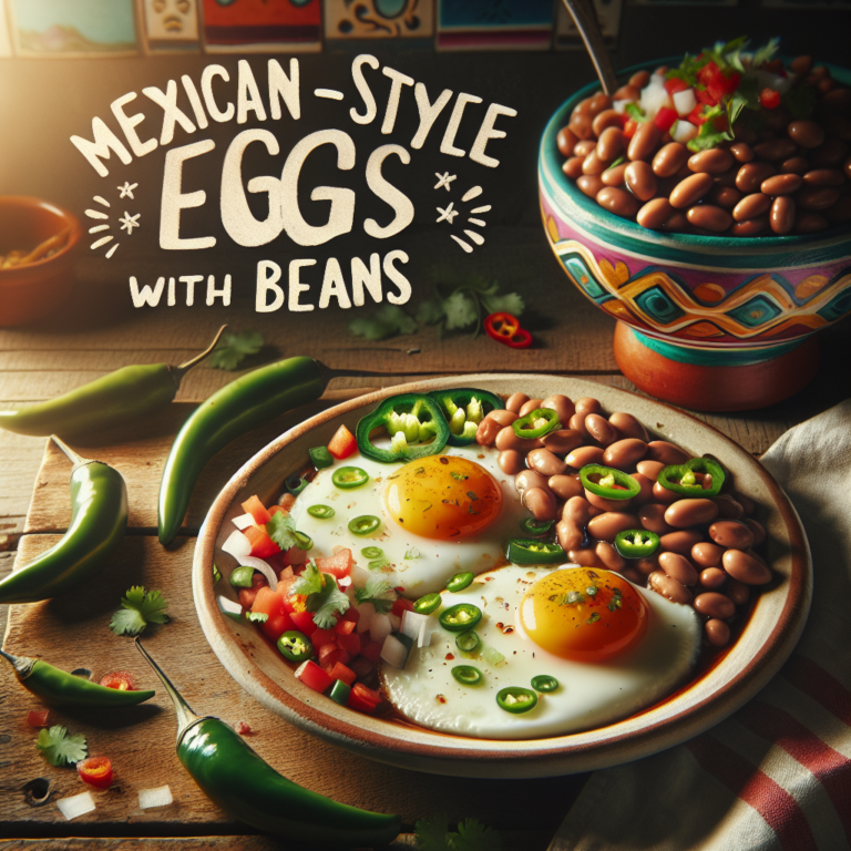 Receta Fácil de Huevos a la Mexicana con Frijoles: Delicia Tradicional en 30 Minutos