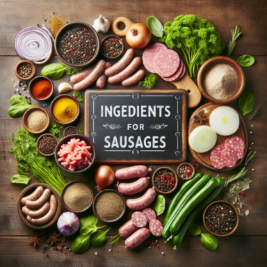 Los Mejores Ingredientes para Embutidos Caseros: Fórmulas y Consejos
