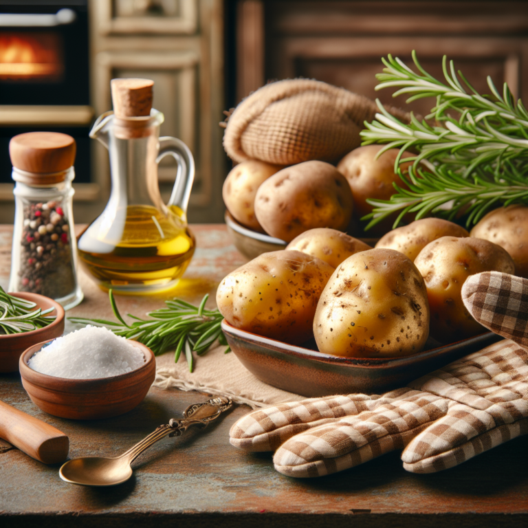 ingredientes para papas al horno
