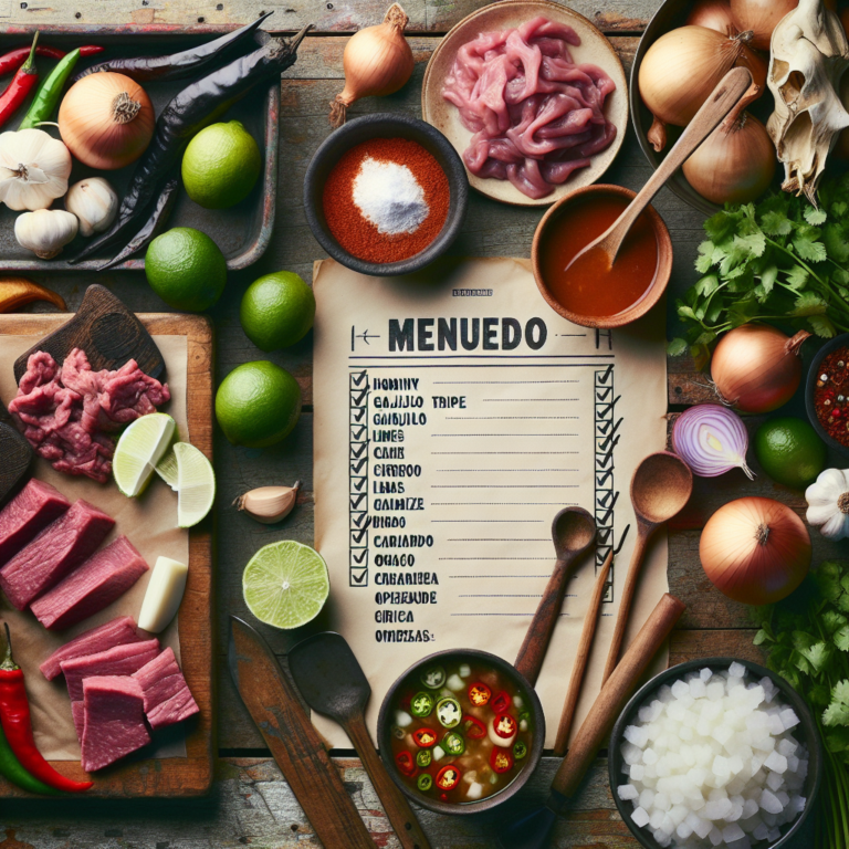 Ingredientes para Preparar Menudo: La Receta Tradicional que Debes Probar