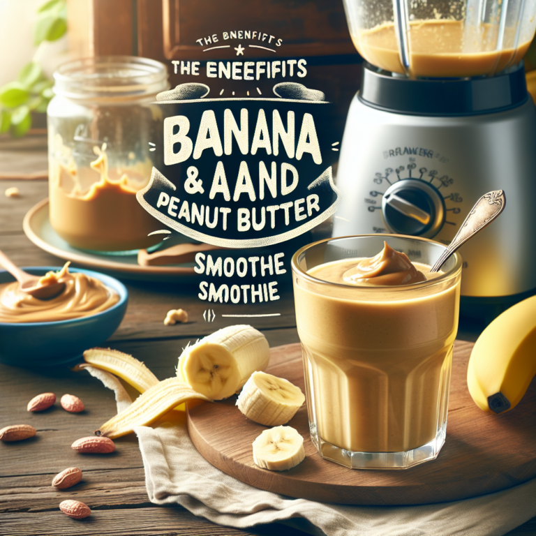 Licuado de Plátano con Crema de Cacahuate: Beneficios y Receta Saludable