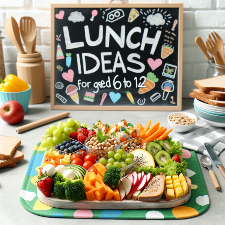 Deliciosas y Saludables Ideas de Lunch para Ni&ntilde;os de 6 a 12 A&ntilde;os