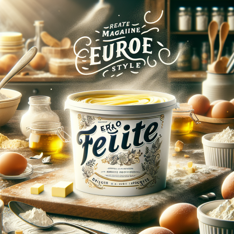 Deliciosas Recetas con Margarina Euro Feite: Sabores Irresistibles en Tu Cocina