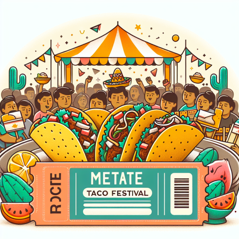Receta de Tacos Metate Festival: &iexcl;Disfruta de la Sabor y Compra tu Boleto!