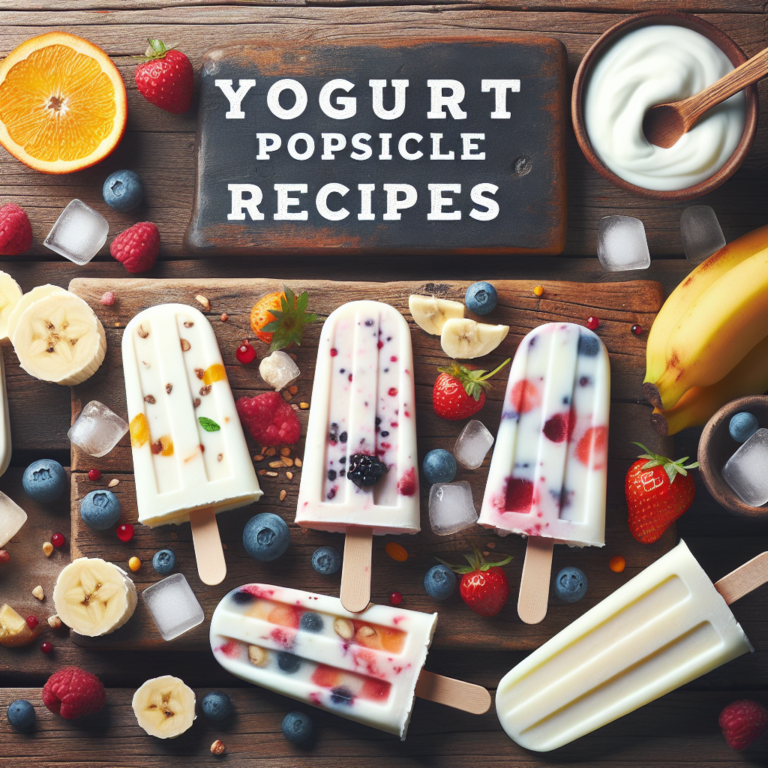 Deliciosas Paletas de Yogur: Receta Fácil y Refrescante para el Verano
