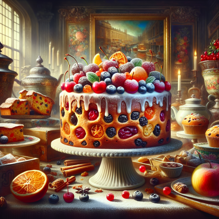 Deliciosa Receta de Pasteler&iacute;a: C&oacute;mo Preparar un Irresistible Fruit Cake Casero