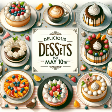 postres para el 10 de mayo