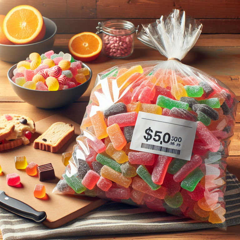 precio de bolsa de gomitas