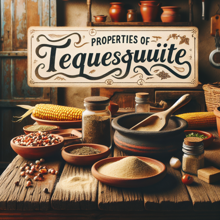 propiedades del tequesquite