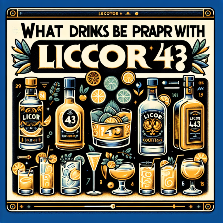 Las Mejores Bebidas que se Preparan con Licor 43: Recetas Deliciosas para Disfrutar