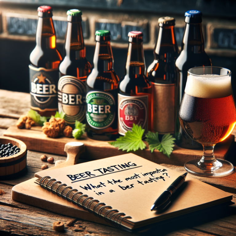 que es lo mas importante de una cata de cerveza