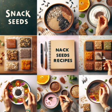 Deliciosas Semillas Botanas: Recetas Saludables y Sencillas para Todos