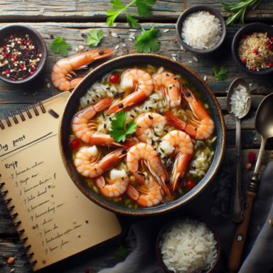 Deliciosa Sopa de Arroz con Camarones: Receta Fácil y Rápida para Disfrutar en Casa