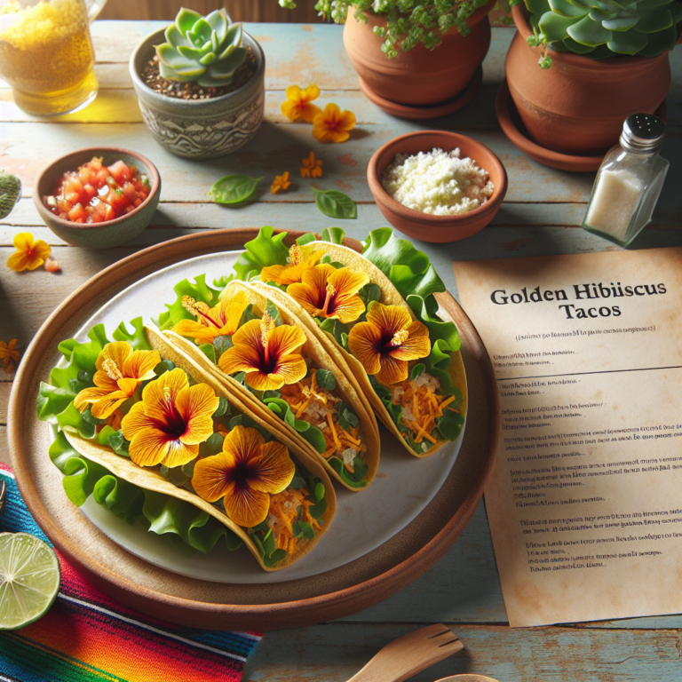 Deliciosos Tacos de Jamaica Dorados: Receta F&aacute;cil y R&aacute;pida