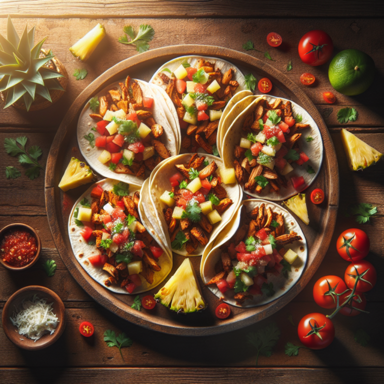 Deliciosos Tacos de Pavo al Pastor: Receta Fácil y Saludable