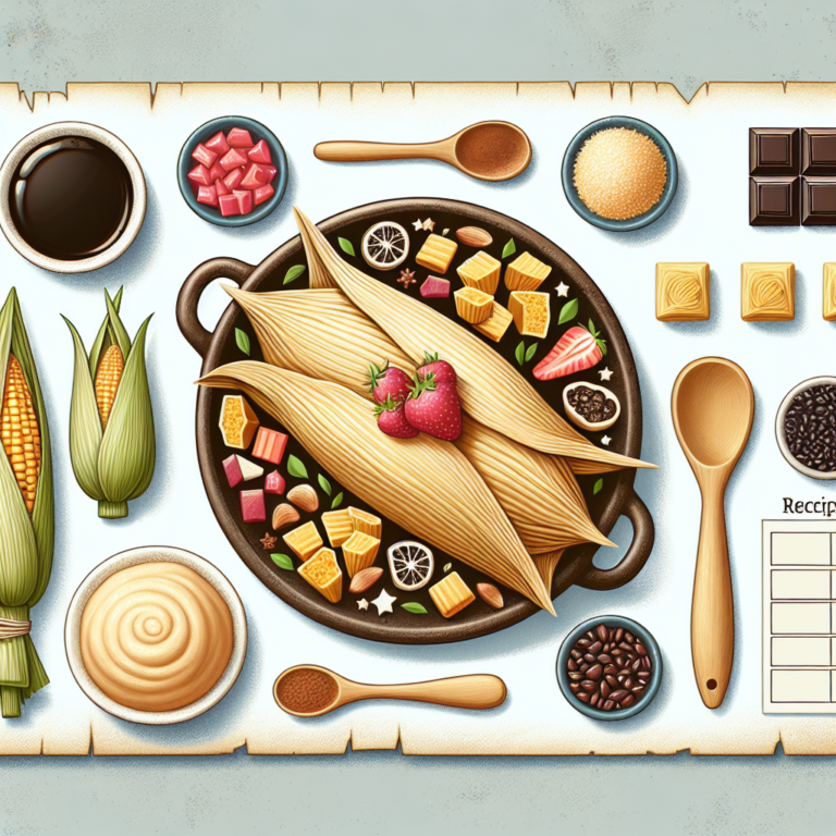 Título SEO: “Tamal de Dulce: Ingredientes Clave para Preparar este Delicioso Postre Mexicano