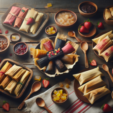 tamales de dulce sabores