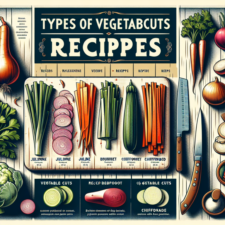 tipos de cortes de verduras pdf