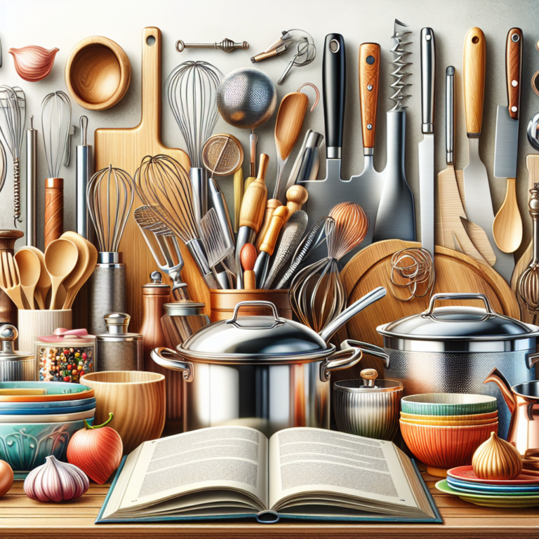 Los 10 Utensilios de un Chef Esenciales para Cocinar como un Profesional