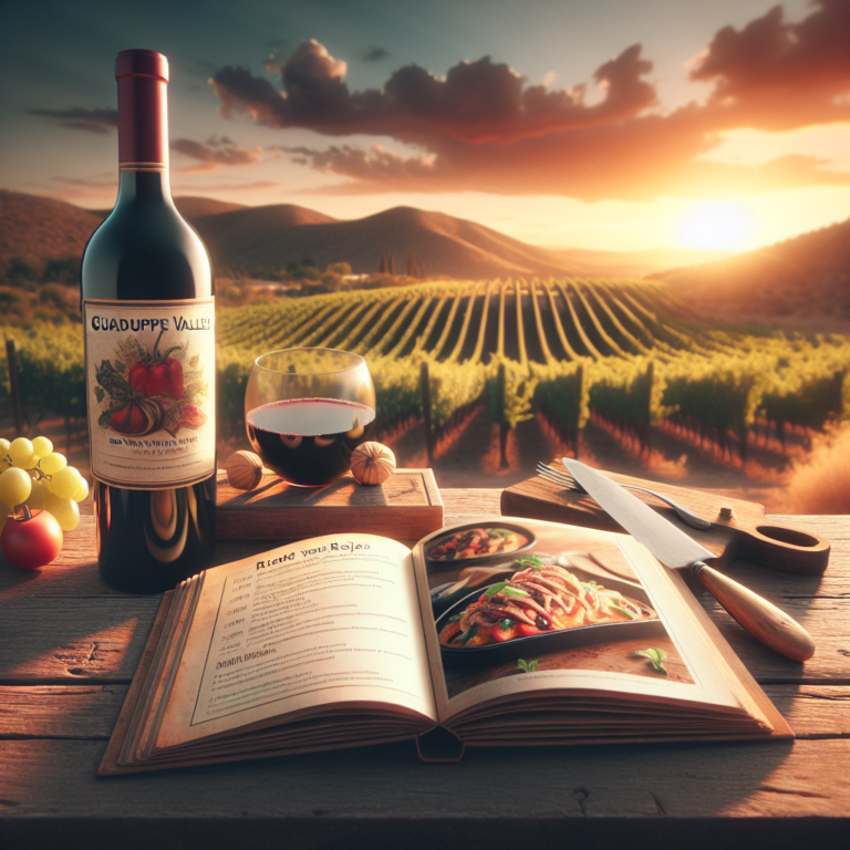 Delicioso Maridaje: Receta Perfecta para Disfrutar con Vino Tinto del Valle de Guadalupe
