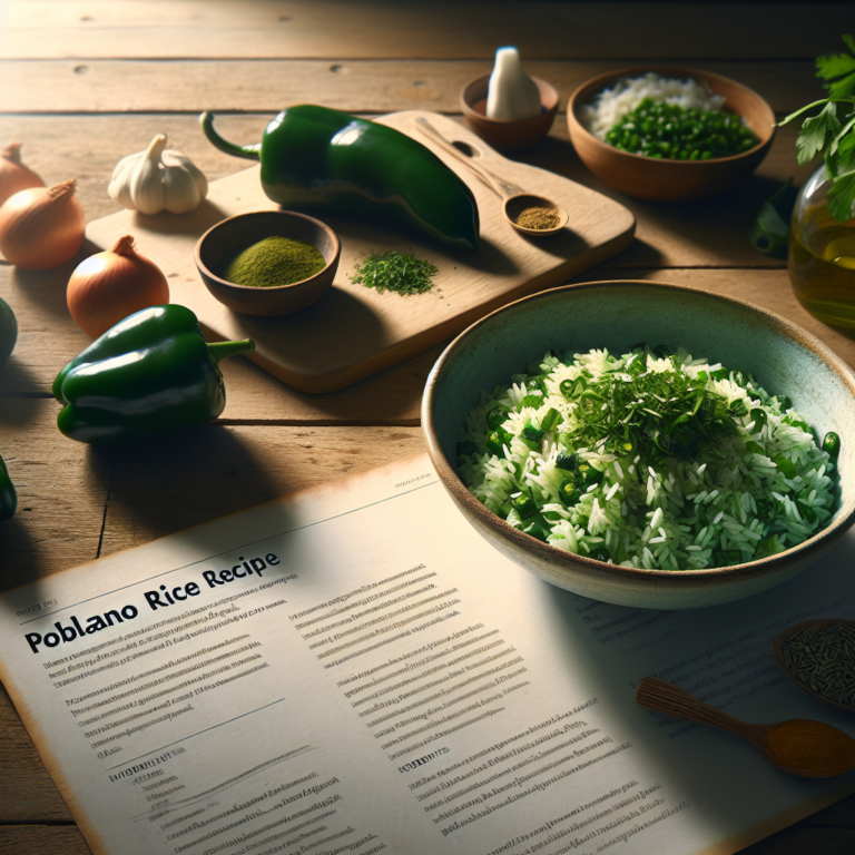 arroz poblano receta