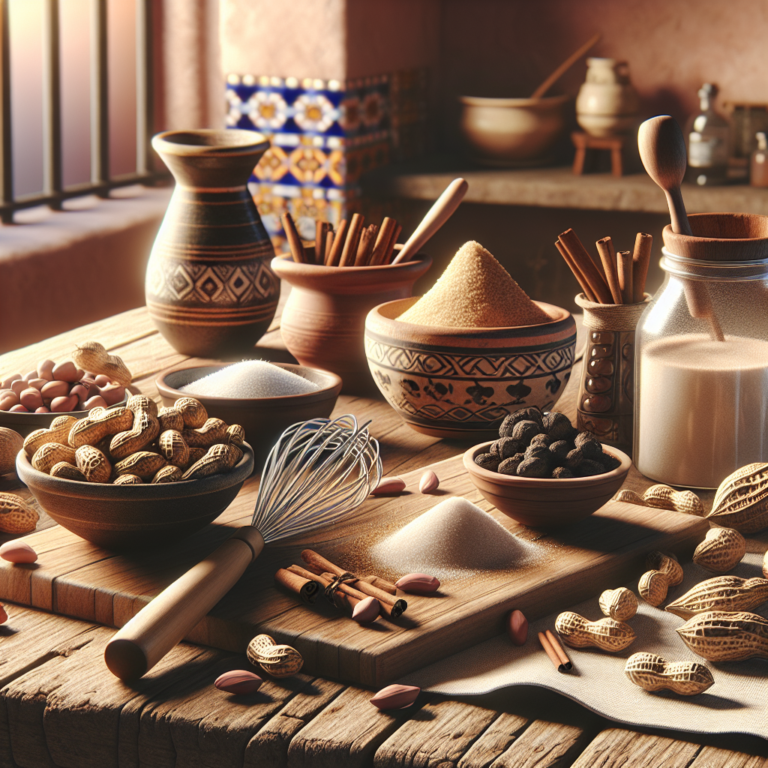 atole de cacahuate ingredientes