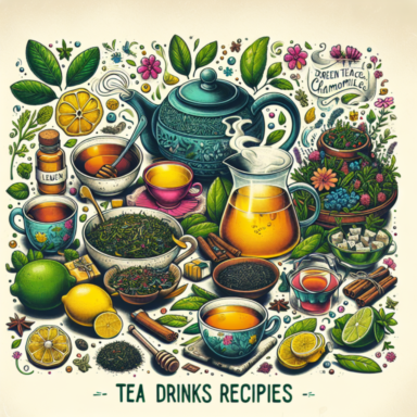 10 Deliciosas Bebidas de Té: Recetas Refrescantes para Todo el Año