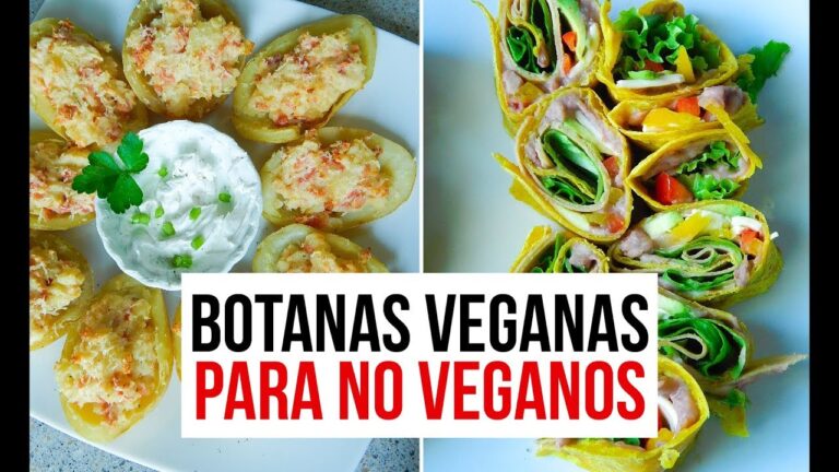 Deliciosas Recetas de Botanas Veganas para Compartir