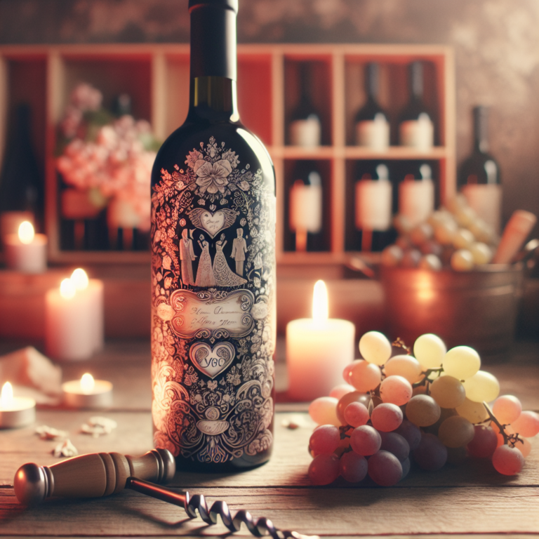Cómo Crear Botellas de Vino Personalizadas para Bodas: Ideas Únicas y Elegantes