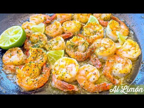 Deliciosa Receta de Camarones al Lima Limón