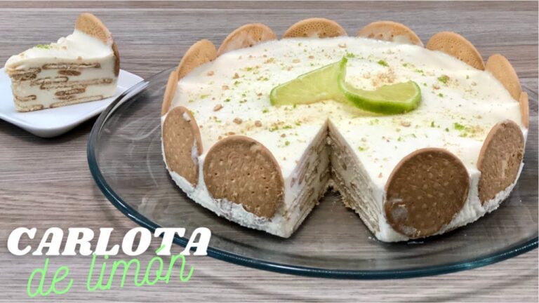 Deliciosa Carlota de Limón Cremosa: Receta y Consejos