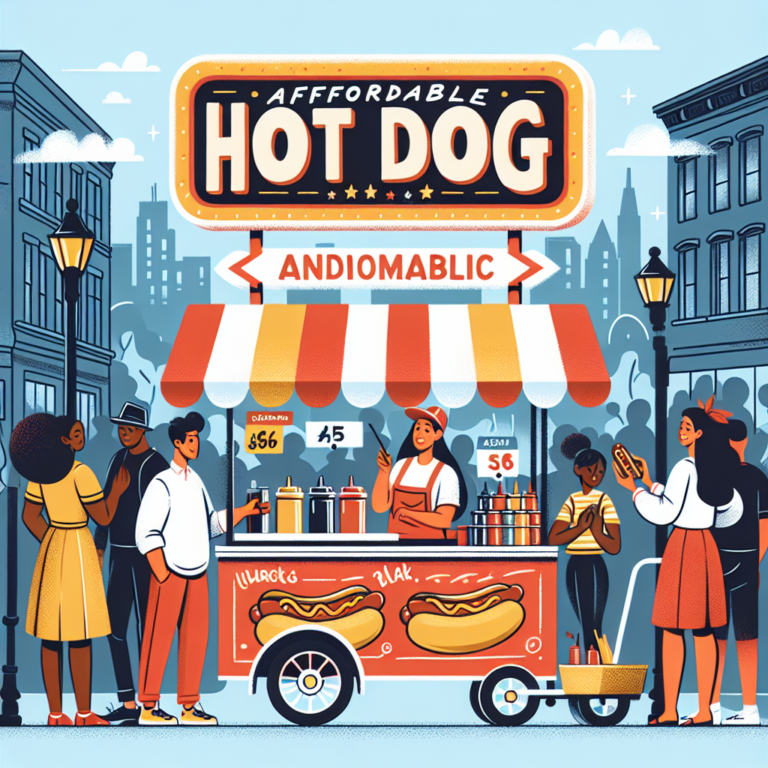 C&oacute;mo Hacer Carritos de Hot Dog Baratos: Recetas y Consejos Pr&aacute;cticos
