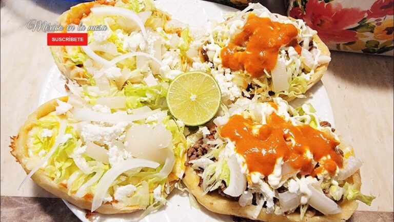Deliciosas Chalupas de Maíz: Tradición y Sabor en Cada Bocado