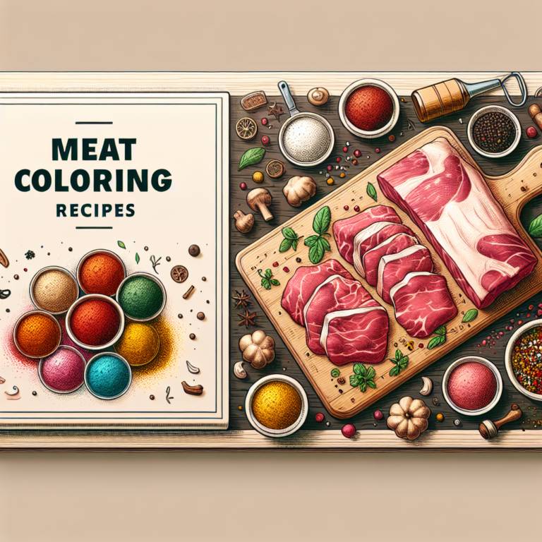 colorante para carne