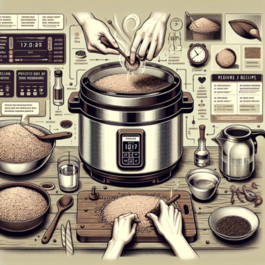 como cocinar arroz integral en olla a presion