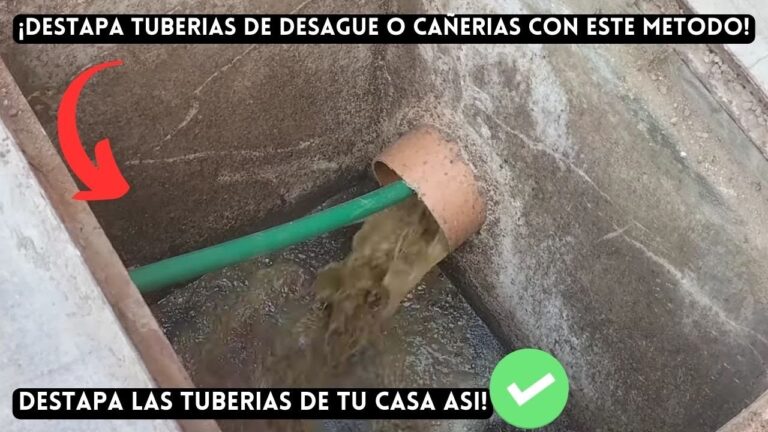 Gu&iacute;a Pr&aacute;ctica para Destapar Coladeras de Patio