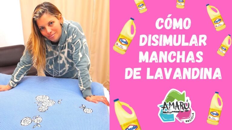 Cómo Ocultar una Mancha de Cloro Efectivamente