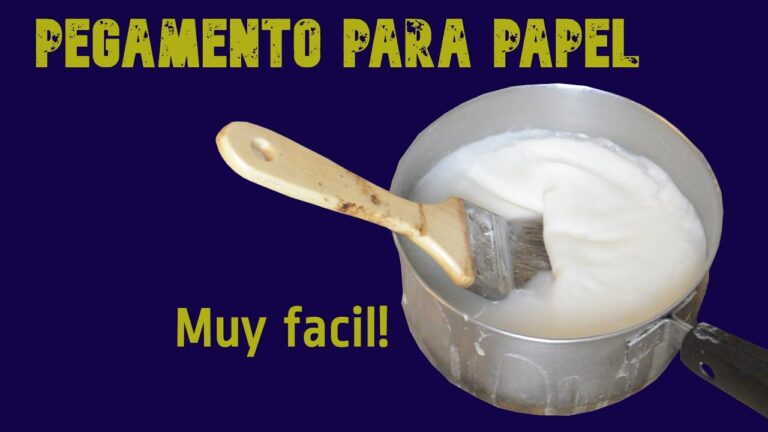 Cómo Hacer Engrudo Casero para Pegar Papel