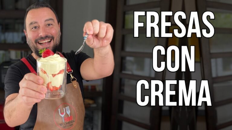 Mejor Crema para Fresas con Crema