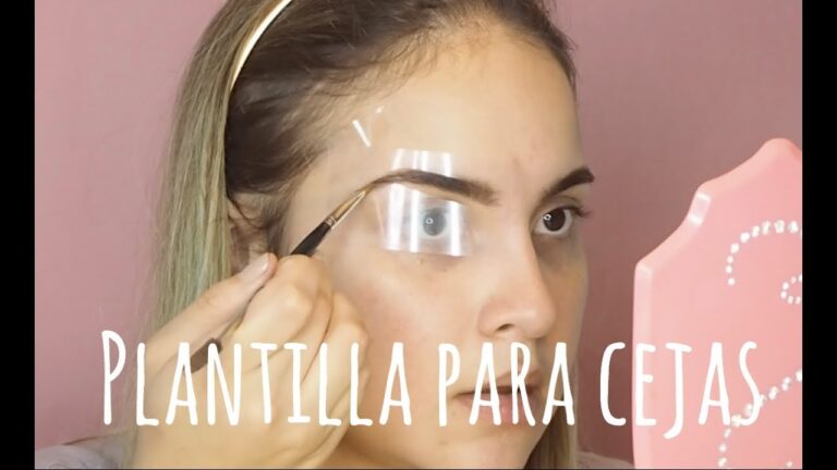 Gu&iacute;a Pr&aacute;ctica para Hacer un Molde de Cejas Casero